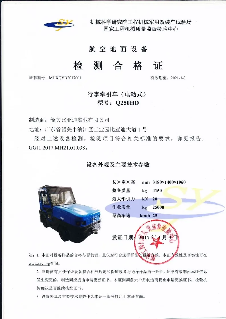 Certificado de aviación civil Q250HD(Figura2)