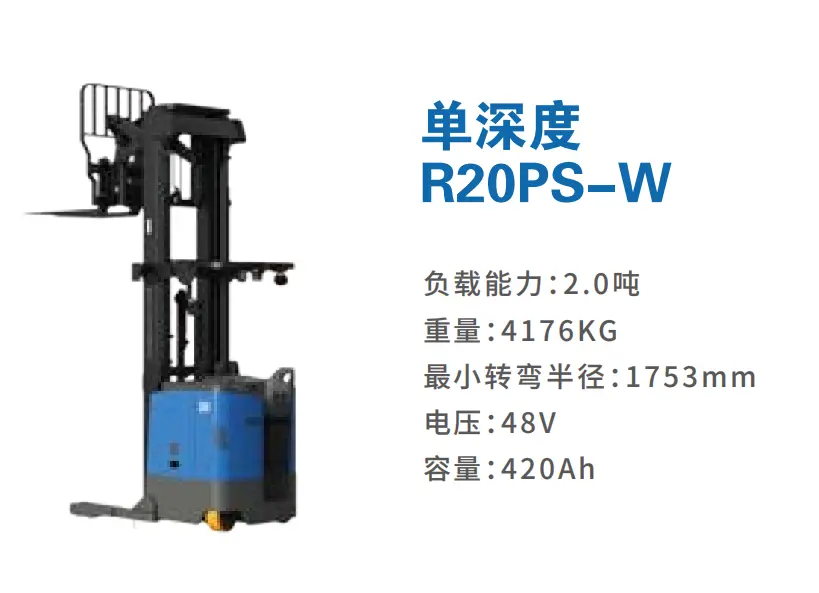 站驾式单深度前移电动叉车BYD-R20PS-W